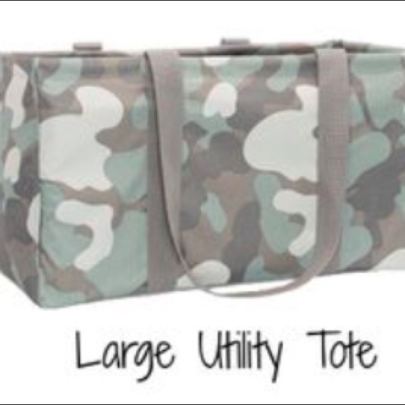 Thirty One Large Utility Tote! Soft Camo! New in Bag! - Picture 5 of 5